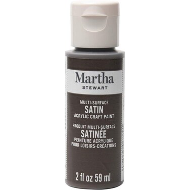 Martha Stewart Crafts MultiSurface Satin Acrylic Hydrangea Purple 2 oz Paint 2 Fl Oz