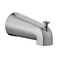 Design House Satin Nickel 522920 SlipOn Tub Diverter Spout 5 Inch 5inch