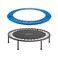 Upper Bounce Trampoline Spring Cover  Replacement Safety Pad for Trampolines Fits Round Mini Rebounder Trampoline with 6 Legs Blue 40