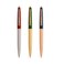 Kikkerland Metal Retro Pens Set of 3 4328