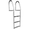 Dock Edge  ECO Weld Free Fixed Dock Ladder 3 Steps Aluminum