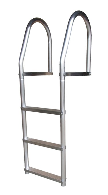 Dock Edge  ECO Weld Free Fixed Dock Ladder 3 Steps Aluminum