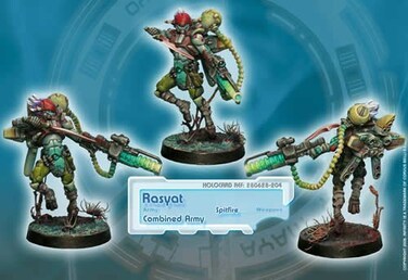 Rasyat Spitfire 1 Combined Army Infinity Corvus Belli