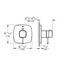 Grohe 19947EN0 Grohflex Grandera Dual Function Thermostatic Trim With Control Module Brushed Nickel