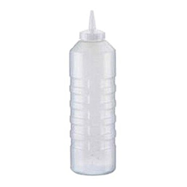 Traex 522413 Clear 24 Ounce Squeeze Dispenser with Standard Cap