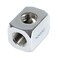 Alphacool 17029 HF Connection Terminal TEE TPiece Round G14  Chrome Water Cooling Fittings