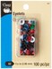 Dritz 104 Eyelets Assorted Colors 532Inch 100Count