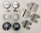 Slick Locks FDFVK1TK Slick Locks Ford Swing Door Kit Complete with Spinners Weather Covers  Locks