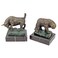 Design Toscano The Bull and Bear of Wall Street Sculptures 8 Inch Bronze Verdigris Finish