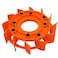 Glixal ATKS024 139QMB 157QMJ GY6 50cc 150cc Scooter Moped Performance Turbo Cooling Fan Orange
