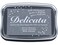 Tsukineko Delicata Full Size Ink Pad Silvery Shimmer