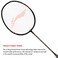 LiNing Aluminum Badminton Racket Mega Power 5 BlackGreen