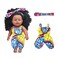 3 Sets Doll Playtime Outfits Clothes for 11 12 13 inch Baby Dolls New Born Baby Dolls Fashion Outfits Include Hair Bands Dolls are not included