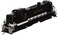 Bachmann Industries Alco RS3 Locomotive Southern 2137 Black Grey and Dulux Gold N Scale  DCC on Board