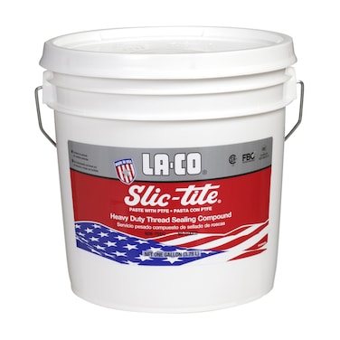 LACO 42014 SlicTite Premium Thread Sealant Paste with PTFE 50 to 500 Degree F Temperature 1 gallon