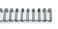 We R Memory Keepers Cinch Book Binding Wire 0625Inch Black 2 Pack