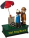 Design Toscano Hot Dog Collectors Die Cast Iron Mechanical Coin Bank