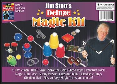 Professional Magician Jim Stott Presents his Deluxe Magic Kit Designed for Boys and Girls of All Ages
