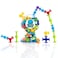 Fat Brain Toys Squigz Deluxe Set  50Piece Suction Construction Toy for Ages 3