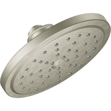 Moen S176EPBN Collection 7Inch Single Function Eco Performance Shower Head with Immersion Rainshower Technology Brushed Nickel