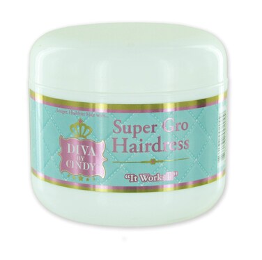 Diva by Cindy Super Gro Hair Dress  Hair Treatment for Hair Growth for Fuller Thicker hair  Great for Thinning Hair Dry Itchy Flaky Scalp