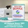 20 Mule Team All Natural Borax Detergent Booster  MultiPurpose Household Cleaner 65 Ounce 4 Count