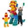Jumbo Blocks  192 Piece Big Blocks  8 x 4 and 4 x 4 Large Building Blocks for Toddlers Made in the USA  Durable Safe Plastic Blocks by Kids Adventure Jumbo Blocks