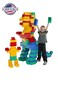 Jumbo Blocks  192 Piece Big Blocks  8 x 4 and 4 x 4 Large Building Blocks for Toddlers Made in the USA  Durable Safe Plastic Blocks by Kids Adventure Jumbo Blocks