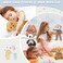 DOLDOA 5 Packs 13 Soft Stuffed Animals Plush Cute Easter BunnyTeddy BearMonkeyPandaRabbit Toy for Kids Boys Girls as a Gift for BirthdayChristmasValentines Day 5 Colors