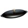 Staub Cast Iron 145inch x 8inch Covered Fish Pan  Matte Black Made in France