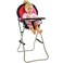 Mommy  Me Doll High Chair  Fits 18 Doll High Chair for Baby Dolls 25 Inch Pink Toy Highchair for Girls