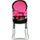 Mommy  Me Doll High Chair  Fits 18 Doll High Chair for Baby Dolls 25 Inch Pink Toy Highchair for Girls