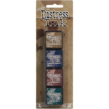 Ranger Distress Mini Ink sKit 12 70 x 23 mm MultiColour