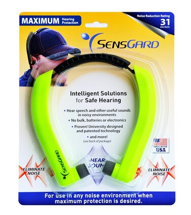 SensGard SG31 Hearing Protection Band Black