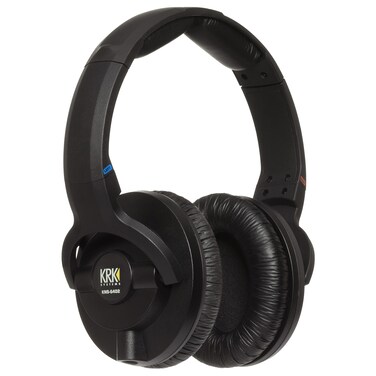 KRK KNS 8400 OnEar Closed Back Circumaural Studio Monitor Headphones with Volume Control