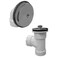 Jones Stephens B07001 Chrome Plated OneHole Lift and Turn Bath Direct Half TWaste PVC 12 KIT WCP LiftTurn UPC