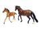Breyer Traditional Series GG Valentine  Heartbreaker  2 Horse Set  Model Horse Toy  19 Scale  Model 1474