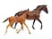 Breyer Traditional Series GG Valentine  Heartbreaker  2 Horse Set  Model Horse Toy  19 Scale  Model 1474