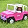Sophias 18 Doll Hot Pink 4 x 4 Beach Cruiser Vehicle Hot Pink