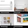 Hudson HiFi Vinyl Display Holder  1 Pack Record Display Shelf  Solid Steel Vinyl Wall Mount  Record Display Quick Access Vinyl Record Wall Mount  Vinyl Record Shelf Fits 25 LPs White Pearl