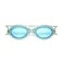 TYR Nest Pro Nano Performance Goggle BlueClearSilver