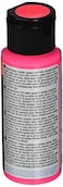 DecoArt Americana MultiSurface Neon Paint 2Ounce Pink
