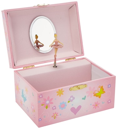 MusicBox Kingdom Jewelry Box with Unicorn Motive with Well Known Melody Decorative Item