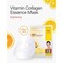 Dermal Korea Collagen Essence Full Face Facial Mask Sheet  Vitamin pack of 10