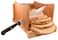 DB TECH Bamboo Wood Compact Foldable Bread Slicer
