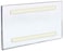 Azar Displays 122026 Self Adhesive Clear Acrylic Wall Sign Holder Frame 10 W x 8 H LandscapeHorizontal 10Pack