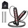 Boldfit Skipping Rope for Men and Women Jumping Rope With Adjustable Height Speed Skipping Rope for Exercise Gym Sports Fitness with Weight Bars Adjustable Jump Rope with Weight Bars  Red Black
