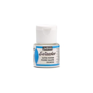 Pebeo Glitter Powder Fabric Paint 10gm Diamond
