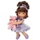 The Doll Maker Precious Moments Dolls Linda Rick Dance with Me Ballerina Brunette 9 inch Doll