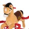 Rockin Rider Maverick Plush Spring Horse  Brown  Large